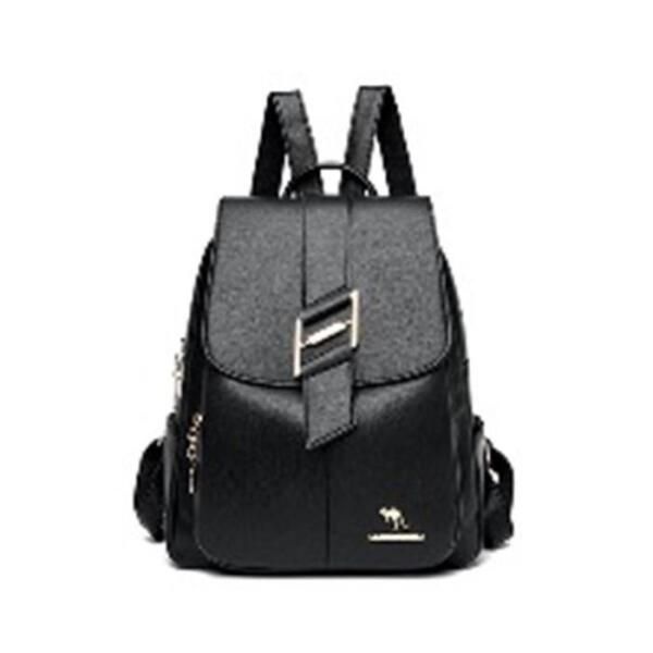 나누리 [셀러허브잡화] 캐쥬얼 정장핏 여성용 블랙 백팩 J41681 옆가방 소가죽