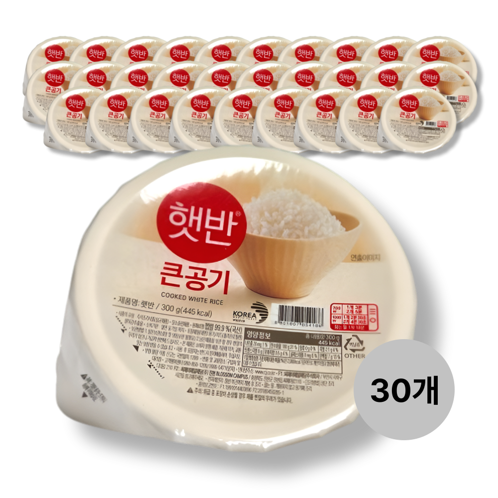 햇반 CJ 햇반 큰공기 300g 30개