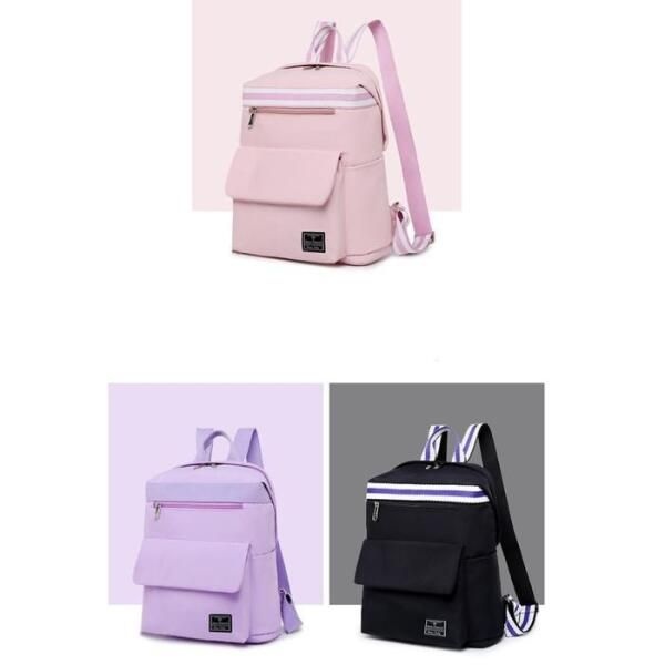 [셀러허브잡화] 여성용 심플디자인 백팩 대학생용 J41155 가벼운백팩