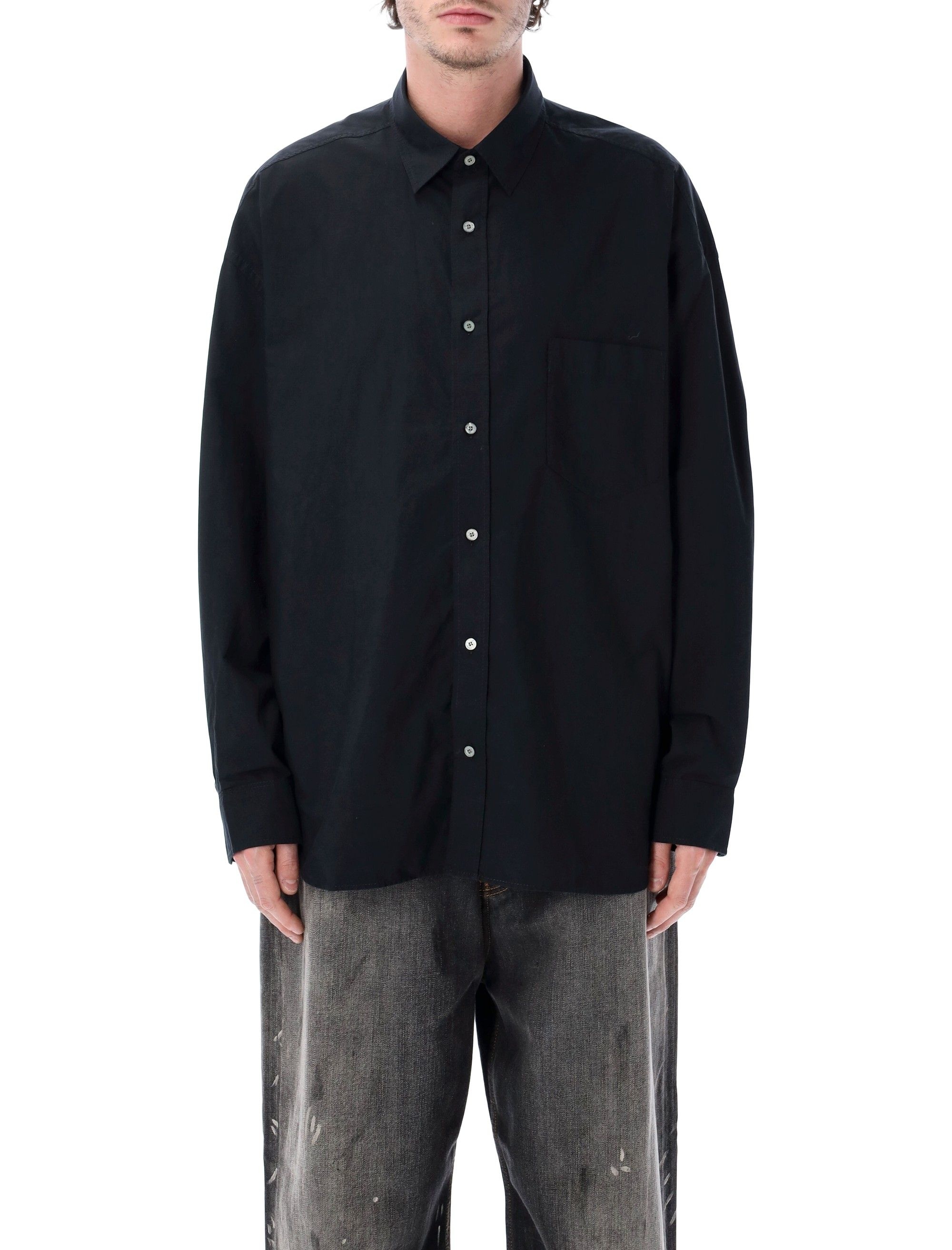 아크네 스튜디오 26SS 아크네스튜디오 아크네스튜디오 button-업 셔츠 BB0643AIK