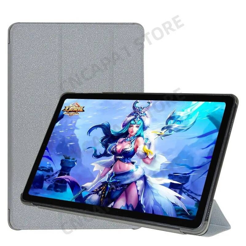 [해외] 태블릿 키보드 케이스 파우치 거치대 Alldocube kPad/iPlay 40H 40 Pro PC 폴리오 PU 커버 트라이 폴딩 스탠드 10.4 인치