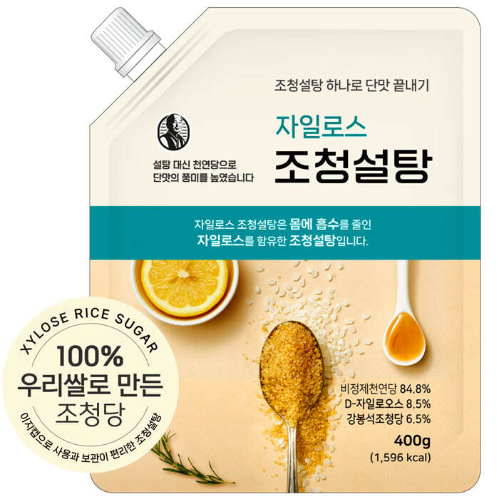 강봉석 조청명인 자일로스 조청설탕 400g / 원당 천연당 자일로스설탕 100 ...