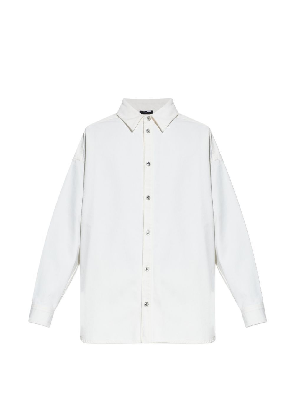 발망 26SS Balmain 데님 셔츠 GH1HC150DG140FC