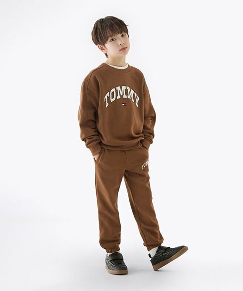 TOMMY HILFIGER KIDS <매장정품> TOMMY HILFIGER 타미힐피거 KIDS 레이즈 프린트 스웨트 팬츠 T42F7PPC060BT1GVP 1270562