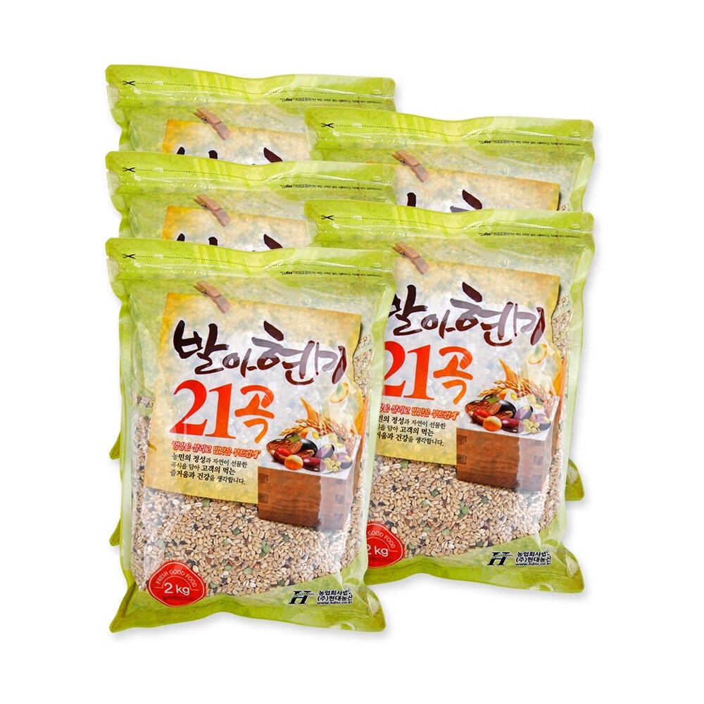 [이잡곡이다] 발아현미 21곡 2kg x 5봉