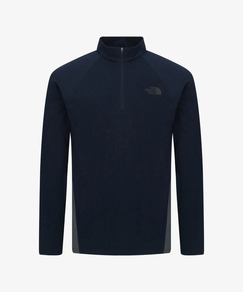 THE NORTH FACE 노스페이스 THE NORTH FACE NT7LR54B 남성 리스코 긴팔 집티 MIDNIGHT NAVY MPZ001