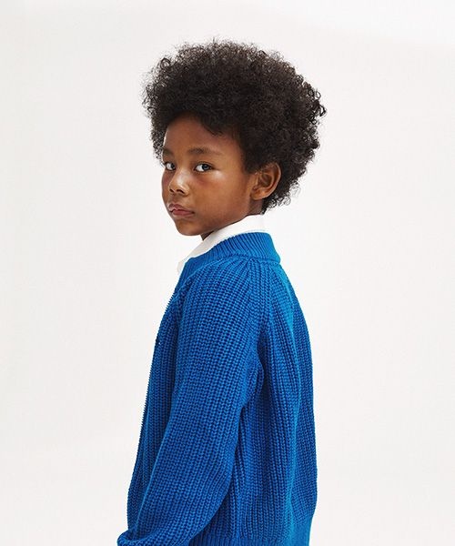 TOMMY HILFIGER KIDS <매장정품> TOMMY HILFIGER 타미힐피거 KIDS 스웨터 집업 가디건 T42F7WCD220BT1C3D 1269401