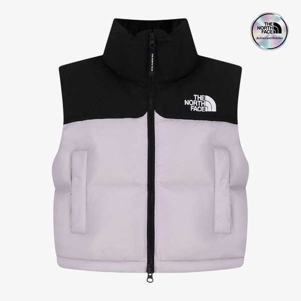 노스페이스 노스페이스 NV1DR81L 화이트라벨 여성 노벨티 눕시 베스트 RDS GRAY이쉬 ISH LILAC YEA392