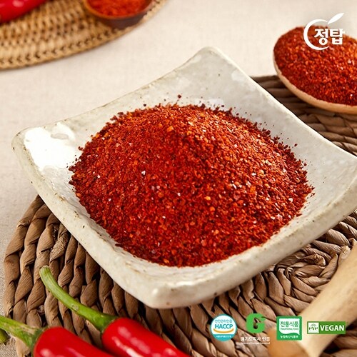 [정탑] 국내산 햇 고춧가루 1kg x 3팩 (굵은가루/김치용)
