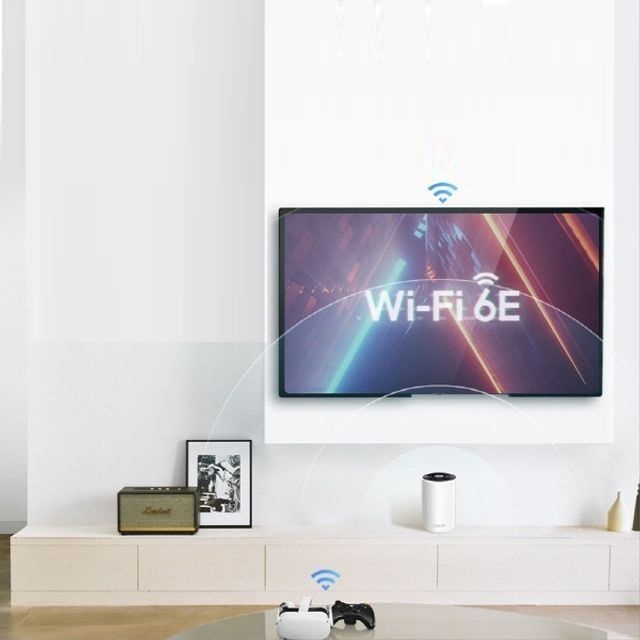 티피링크 Deco XE75 2팩 50평 Wi-Fi 6E 기가비트 유무선 공유기