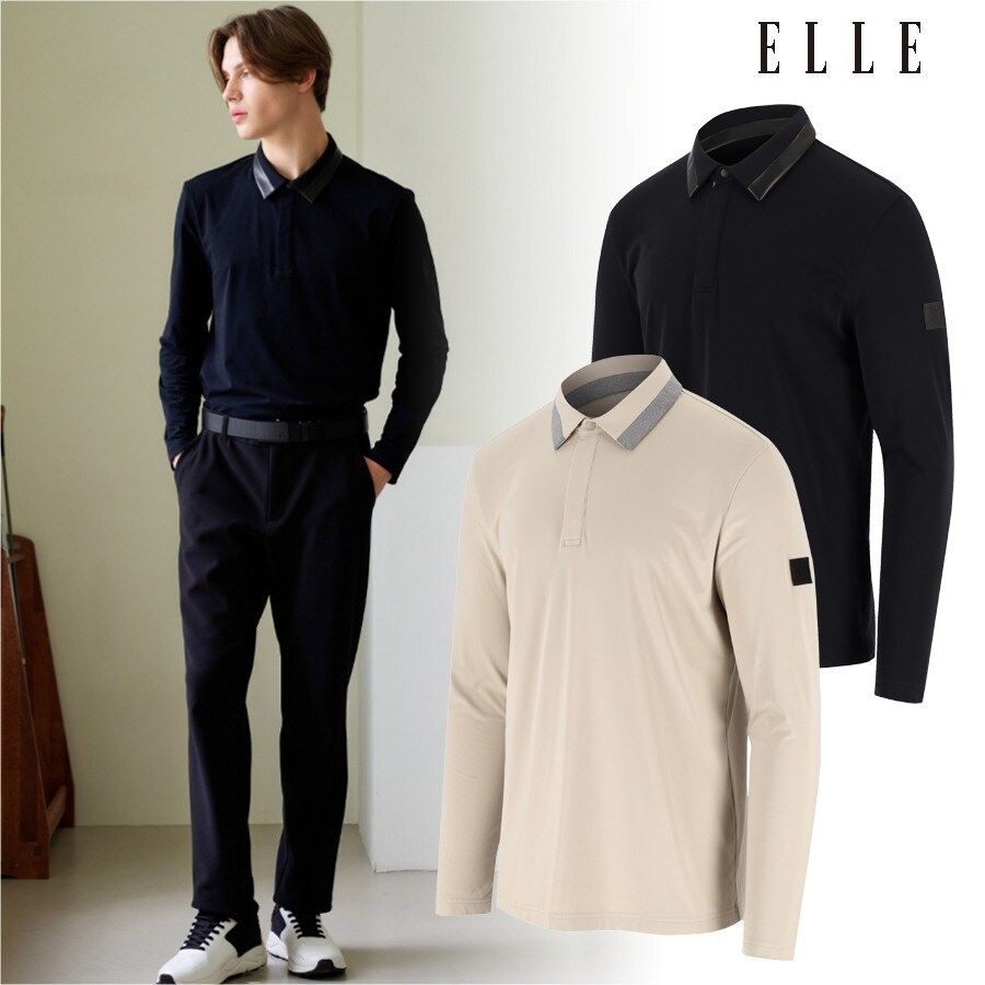 카라 절개 포인트 폴로티셔츠 6J75201CJ