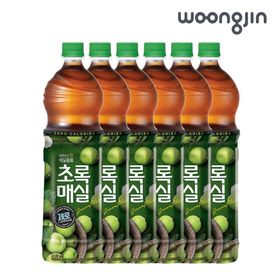 [웅진식품] 초록매실 제로 1.5L x 6페트