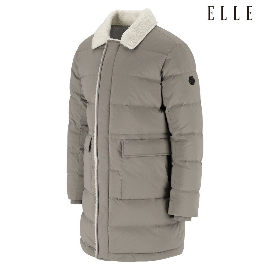 옷깃 플리스 긴기장 다운 점퍼 (남) 6I72006CJ