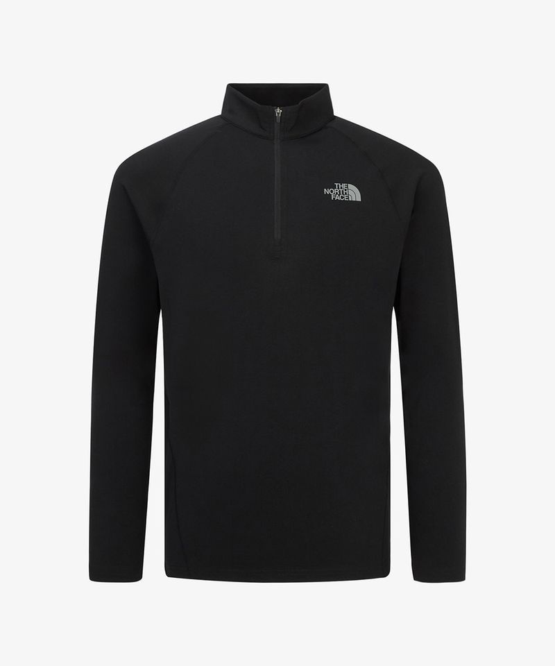 THE NORTH FACE 노스페이스 THE NORTH FACE NT7LR54A 남성 리스코 긴팔 집티 BLACK NXZ551