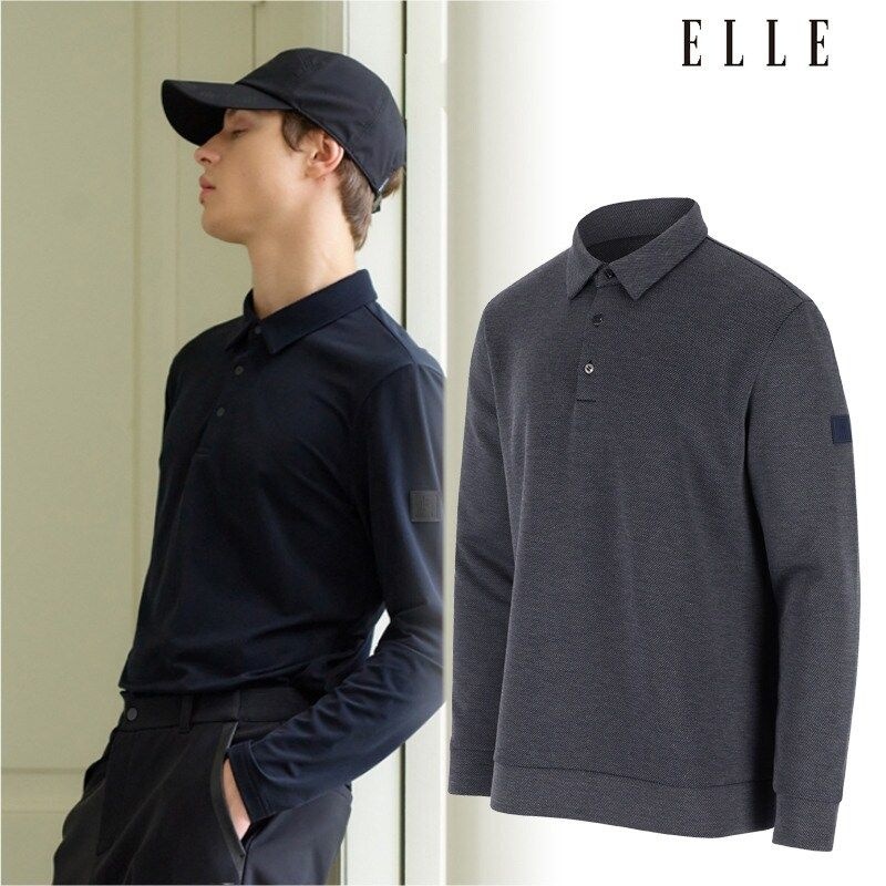 트윌조직감 (방풍) 폴로티셔츠 6J75251-820CJ