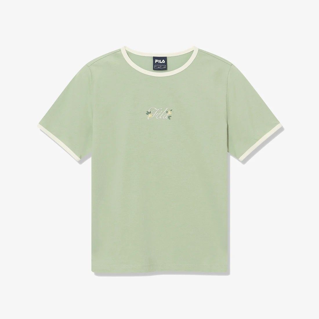 [롯데백화점] 휠라 Coldwave+ 링거 변형로고 반팔티 FS262RS01F005360 LE1221399693