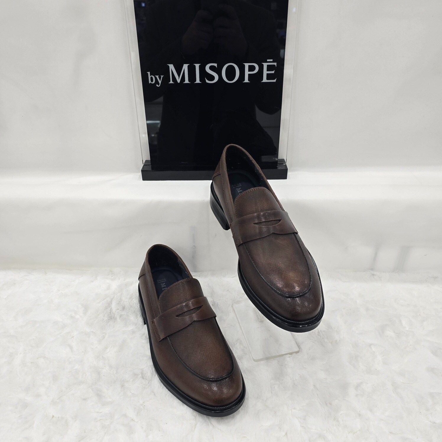 By미소페 남성 모던 페니 로퍼 122HH239TT003 MBROWN 2JJ