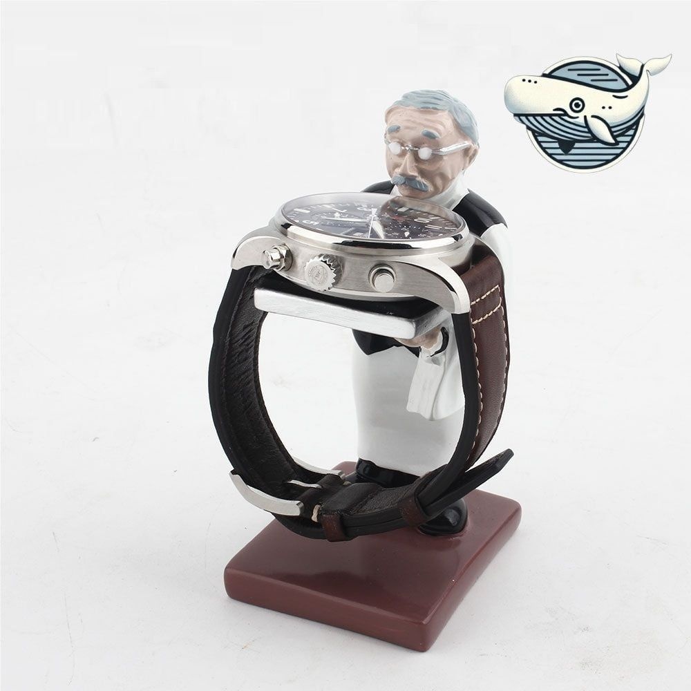 우주인 디자인 시계 거치대 집사 스타일 포춘독