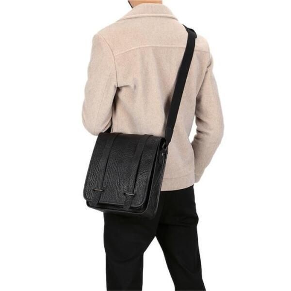 [리디아넬] 캐쥬얼 데일리 직장인용 가죽가방 숄더백 J71737 힙색 (38771791A)