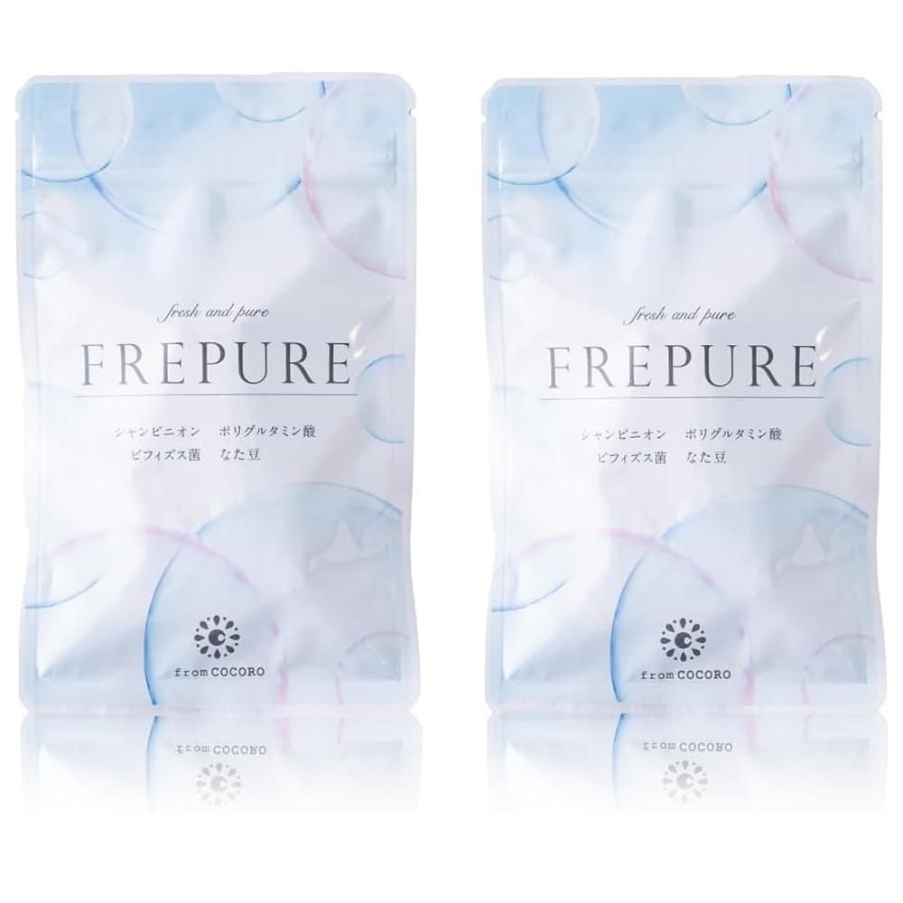 코코로 [해외] 코코로 프레퓨어 사탕 30정 2팩 From COCORO (Frepure) Supplement Tablet, Chewable Type, 30 Tablets
