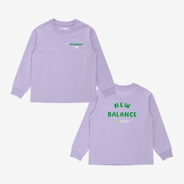 뉴발란스 뉴발란스 (현대Hmall) 뉴발란스키즈긴팔티 PQC NK9BG1201U-88 WE GROW TOGETHER 긴팔티