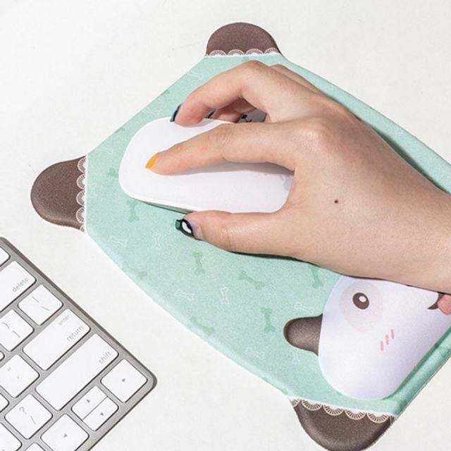 비오비 bob 애니멀 캐릭터 손목 보호쿠션 마우스패드 손목받침대 손목보호패드 손목마우스패드 캐릭터마우스패드