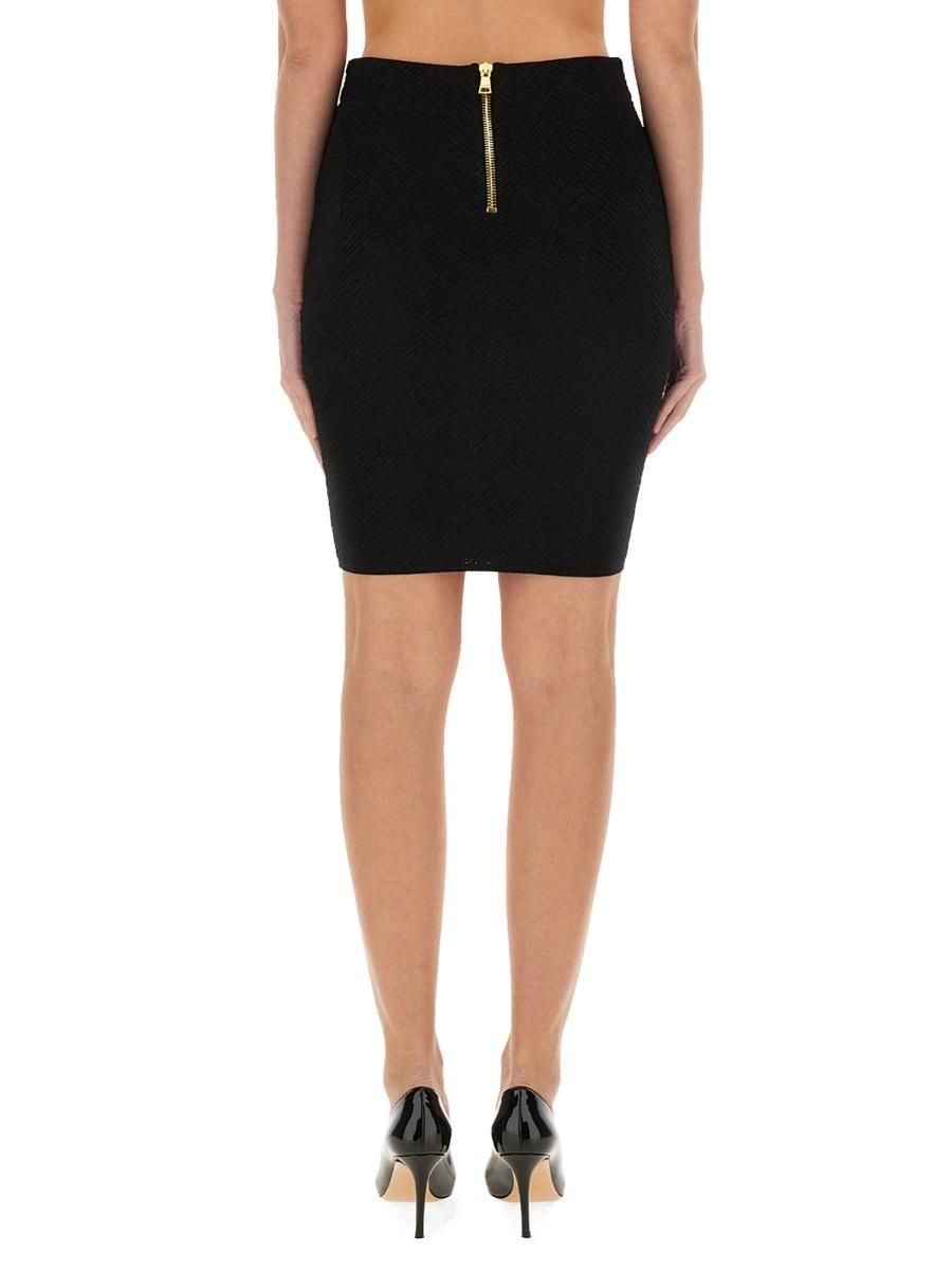 발망 발망 24 F/W 발망 VICHY 니트 스커트 DF0LC017KH58_0PA B0041419014