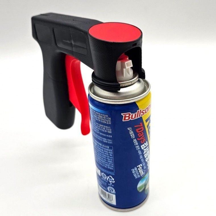 달콤한샵 협력사 락카 스프레이 캔건 작업용 손잡이 분사기 페인트 보조도구 작업 공구