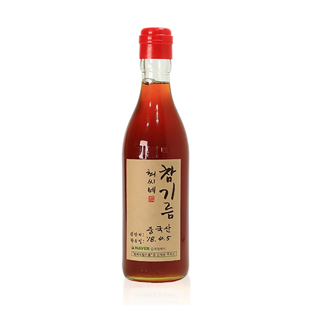 100% 통깨 참기름 2주일이내 착유(실속형-350ml)