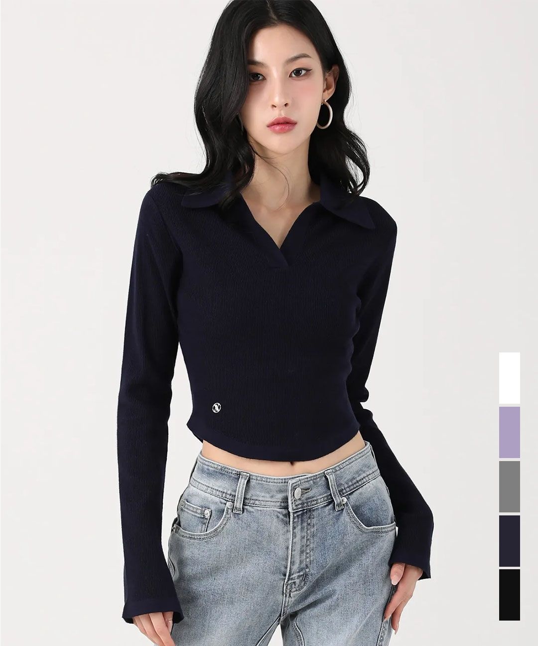 어반드레스 Ant Waist Collar Knit - 5COL