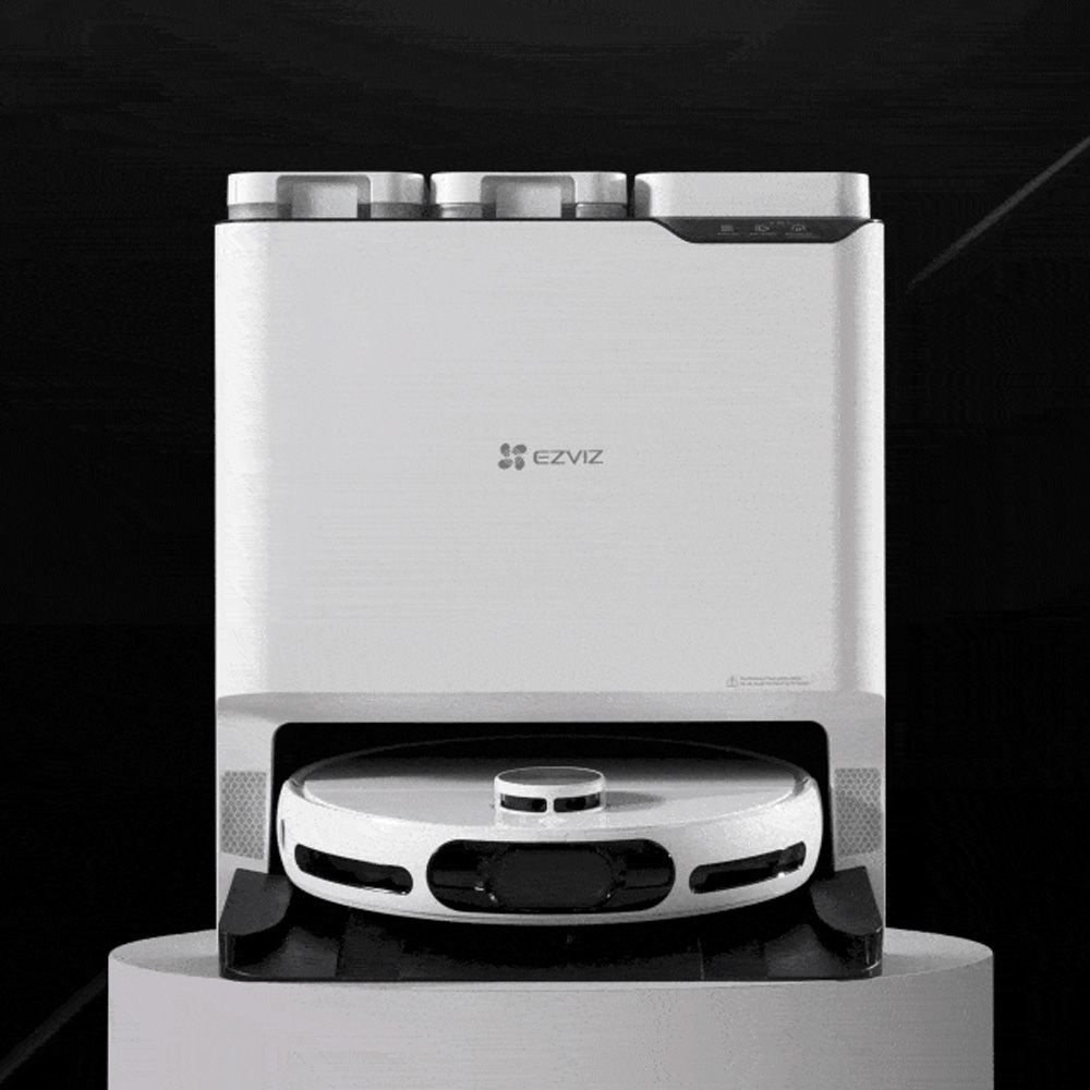 EZVIZ 올인원 물걸레 로봇청소기 RS20 MAX 본체+스테이션+홈캠+물걸레KIT