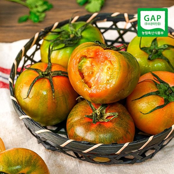 [롯데백화점] 자연맛남 정품인증 부산 짭짤이 대저토마토 2.5kg (S-2S/로얄과) LE1216113569