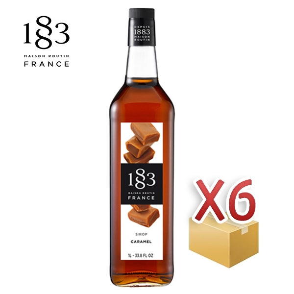 1883 카라멜시럽 1000ml 1박스 6개
