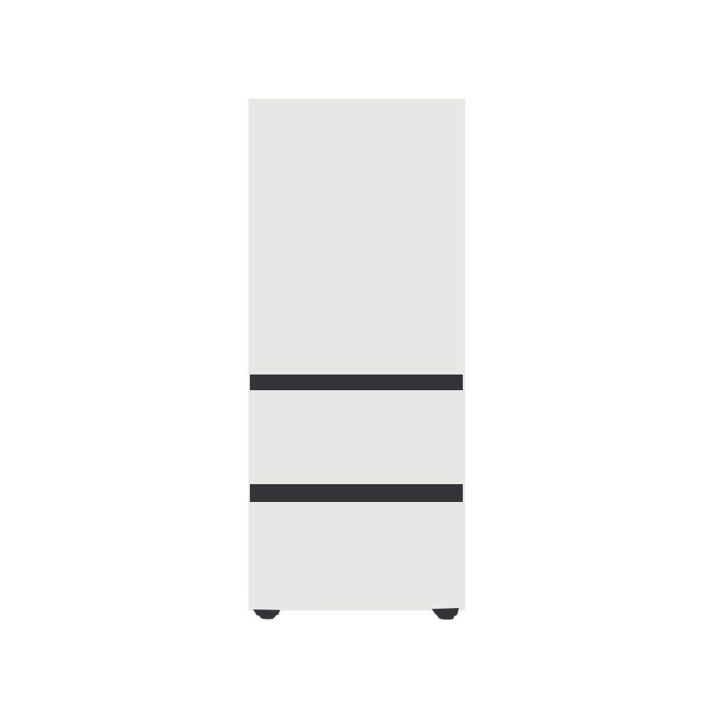 삼성전자 1등급 비스포크 김치플러스 3도어 키친핏 RQ33DB74B1AP01 코타화이트 본사직배설치