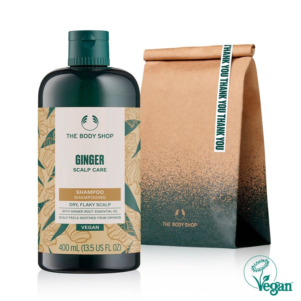 더바디샵 [더바디샵] 진저 스캘프 케어 샴푸 400ML 세트 (싱글백 포장) (888129)