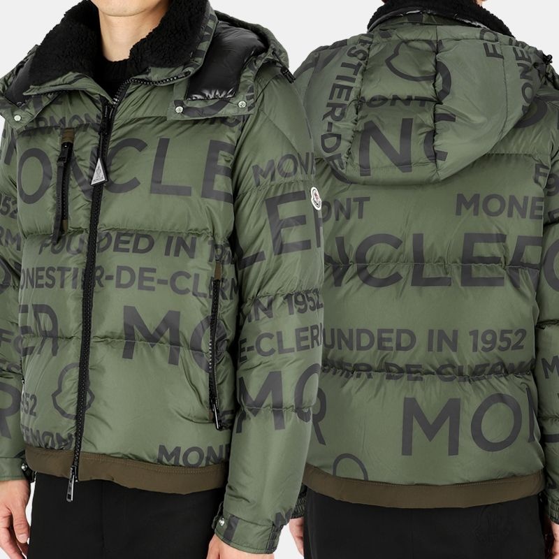 몽클레르 22 FW 몽클레어 남성 TARENTAISE 다운 패딩 자켓(카키) 1A00211 596CD F89