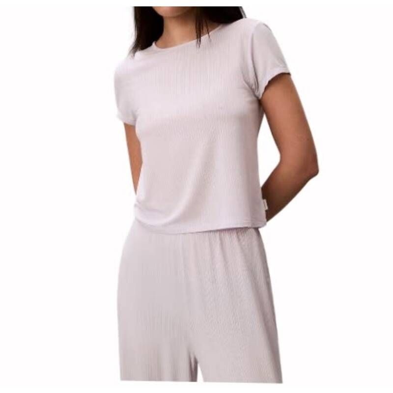 [매장정품] 캘빈클라인 언더웨어 (QS7618-2IK)여성 모달 립 반팔 티