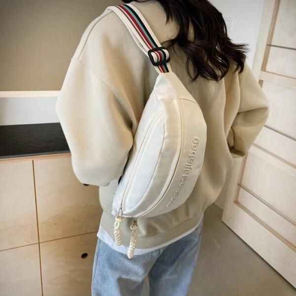 나누리 협력사 [셀러허브잡화] 남녀공용 포인트 어깨끈 투지퍼 슬링백 J21177 20대