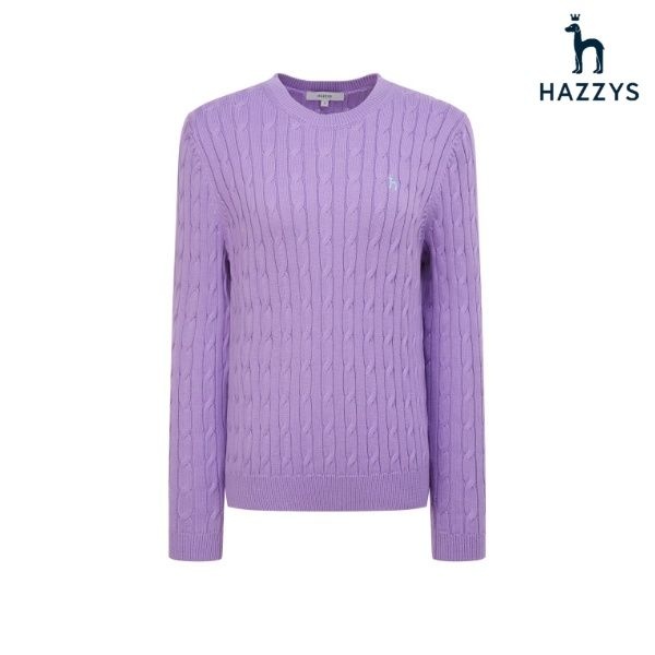 [롯데백화점] 헤지스 레이디스 [26SS][아이코닉] 케이블 긴팔 풀오버 HSSW6AC12 LE1220842355