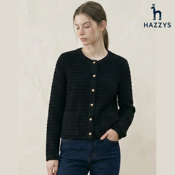 [롯데백화점] 헤지스 레이디스 [26SS][인기급상승] 트위드 가디건 HSSW6A101 LE1220885235