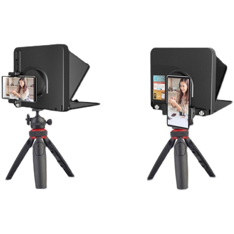 [해외] 텔레프롬프터 유튜브 자막기 방송장비 태블릿 라이브 방송용 모니터 촬영용 강의 행사 취직 회의