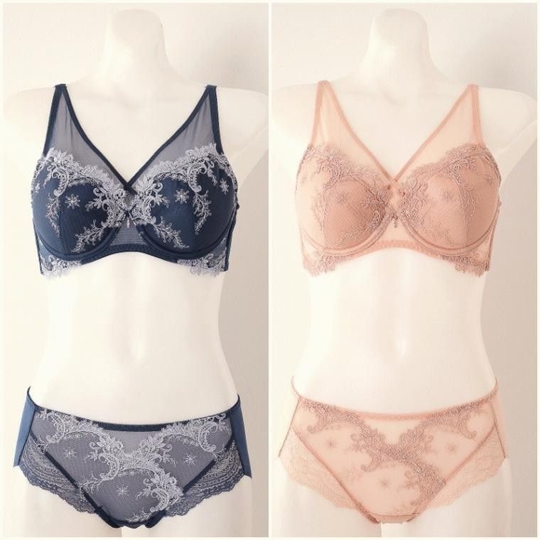 비너스 비너스 정상 튤레이스 편안한 40대50대60대 뜨지않는 와이어 브라+헴팬티세트CD컵 K VBRB464CD,VPTH464H T1162426