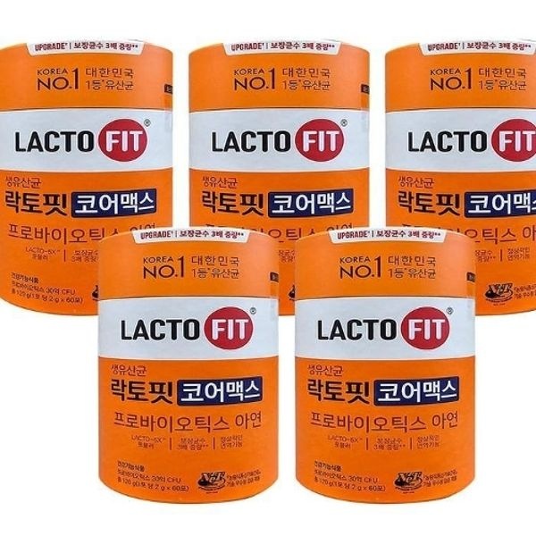 종근당건강 락토핏 코어맥스 5통 (10개월분) 생유산균 프로바이오틱스...