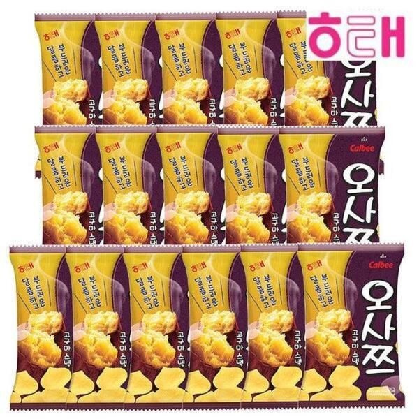[셀러허브 식품] 해태 오사쯔 60g x 16개