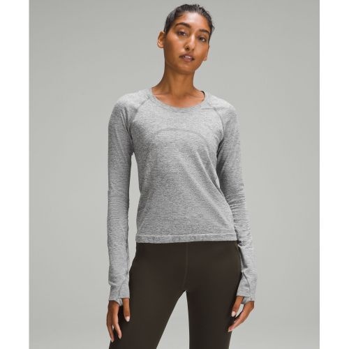 LULULEMON [국내매장판] 룰루레몬 스위프틀리 테크 롱슬리브 셔츠 2.0 *웨이스트 렝스 SLTE WHT LW3FQFS-0572 248765