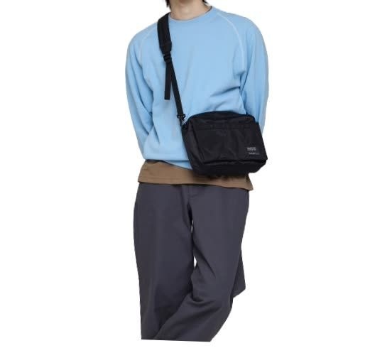 OVERLAB UPCYCLE OVERLAB UPCYCLE OVPR-139 에어 숄더백 블랙