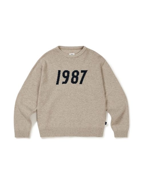 MMLG 엠엠엘지 MMLG 1987 KNIT BEIGE 엠엠엘지 MMLG BD2TKL065BE 365419