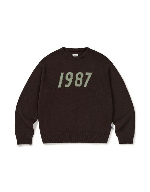 MMLG 엠엠엘지 MMLG 1987 KNIT BROWN 엠엠엘지 MMLG BD2TKL065BR 365382