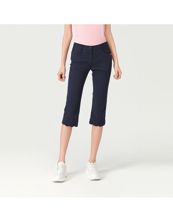 [백화점 정품] 엘르골프 여성바지 여성 밑단 물결 패턴 팬츠_6G41610