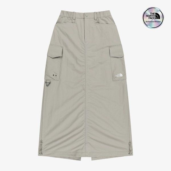 노스페이스 THENORTHFACE 노스페이스 브랜드관 공식 NK6NS32K 화이트라벨 여성 셀마 스커트 SAND SHELL